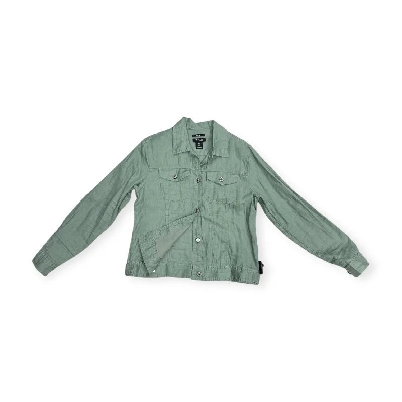 Top Long Sleeve By Jones And Co In Green, Size: S Bold Men's Statement