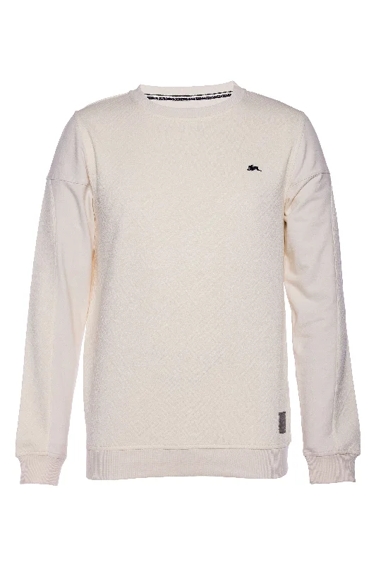 Anthony | Fancy Knit Crewneck Monochromatic All