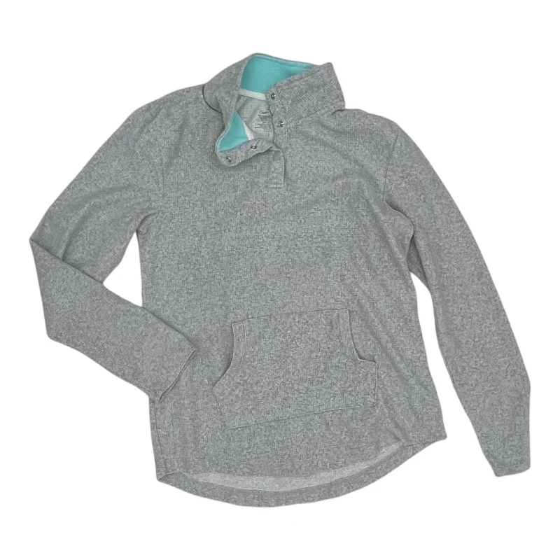 Top Ls By Cuddl Duds In Grey, Size:S Lumberjack