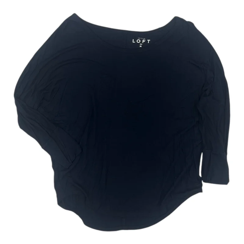 Top Ls By Loft In Navy, Size:M Trendy Men's Scandinavian