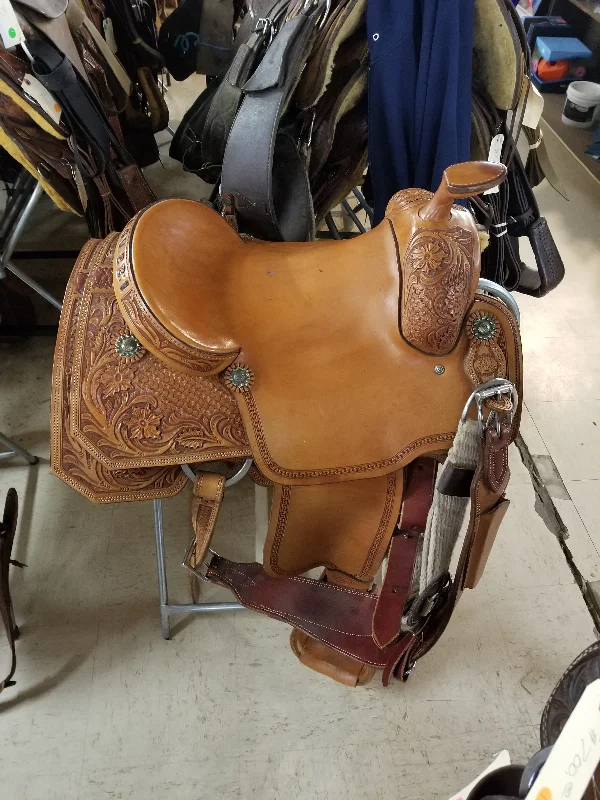 Used Mike's Custom Saddle Roper/Z.B./15 1/2" Modern Men's Tech