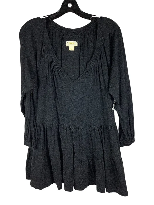 Top Long Sleeve By Maeve In Black, Size: M Laid