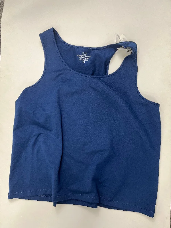 Navy Athletic Tank Top Vineyard Vines, Size 3x Dynamic Men's High