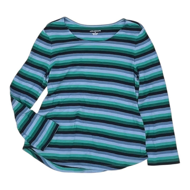 Top Ls By Appleseeds In Blue, Size:M Gym