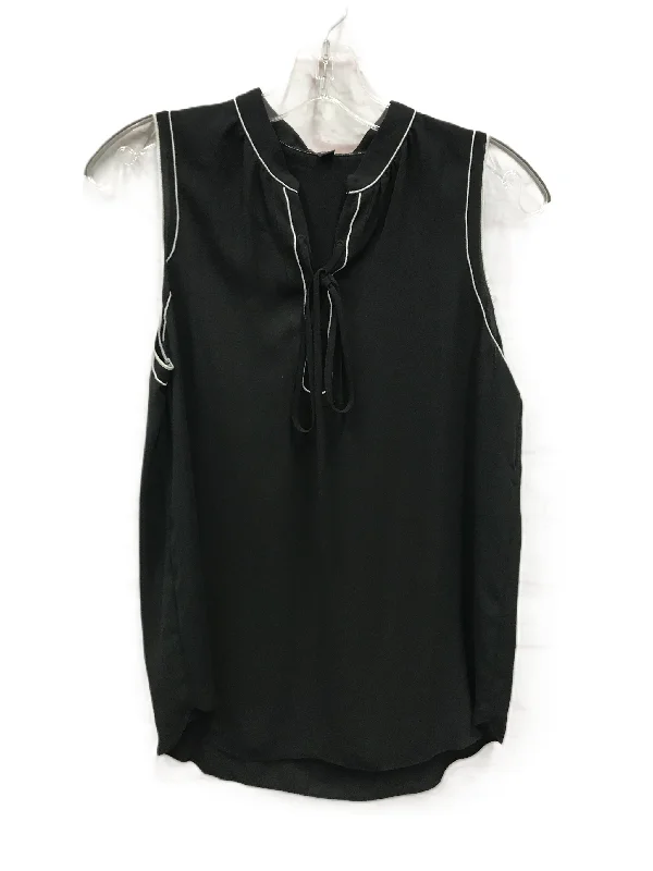 Black Top Sleeveless By Ann Taylor, Size: S Elegant Men's Cashmere