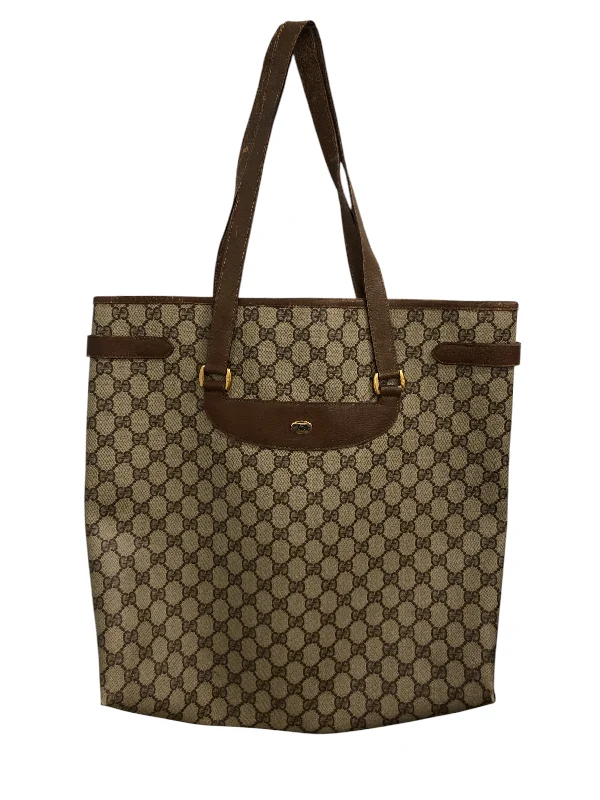 GUCCI/Tote Bag/OS/Monogram/Leather/BEG/39.02.061 Sporty Men's Athleisure 