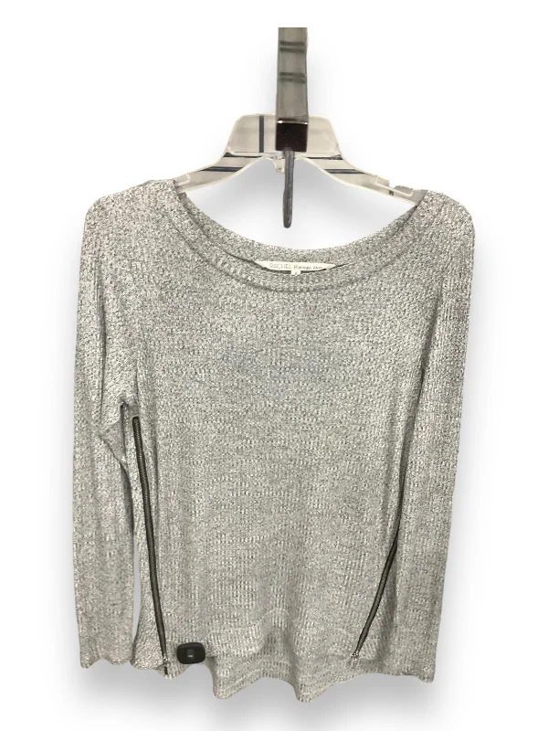 Top Long Sleeve By Rachel Roy In Grey, Size: M Tough Men's Tactical