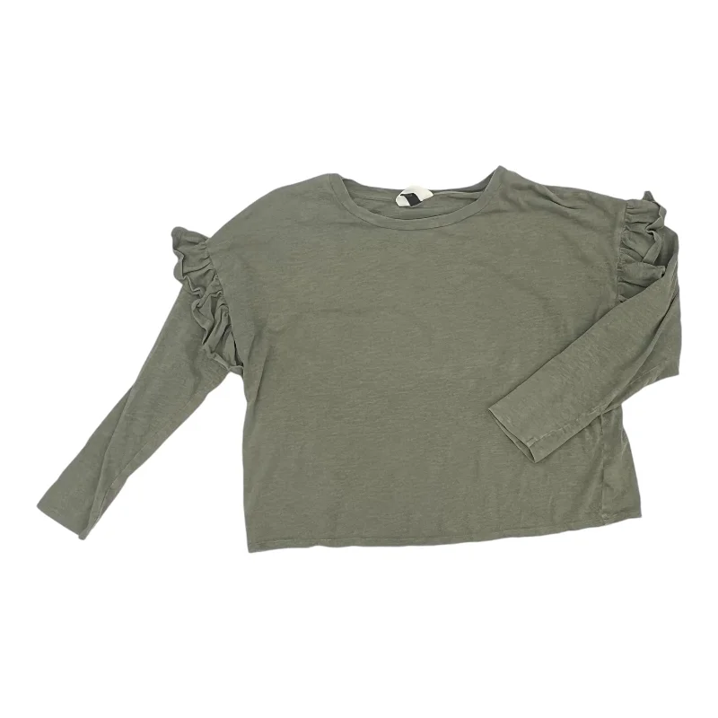 Top Ls By Universal Thread In Green, Size:L Dynamic Men's Moto