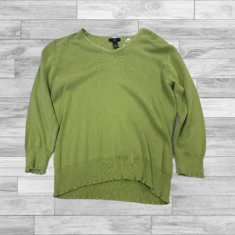 Top 3/4 Sleeve By Gap In Green, Size: M Modern Men's 