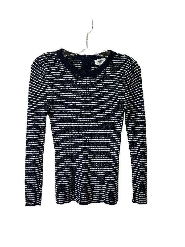 Top Long Sleeve By Old Navy In Navy, Size: Xs Edgy Men's Punk