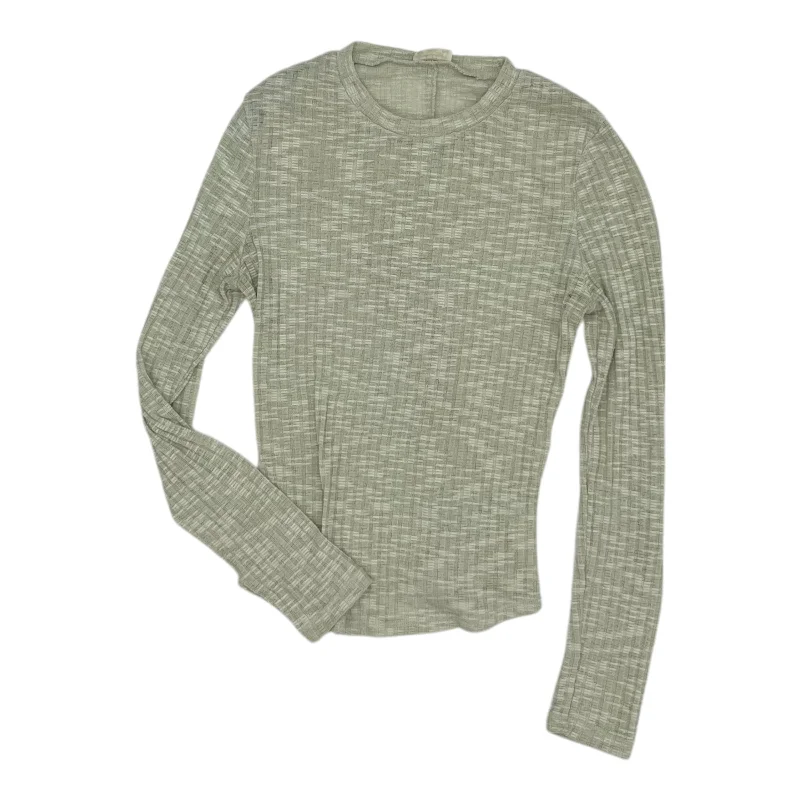 Top Ls By Free People In Green, Size:Xs Sharp Men's Italian