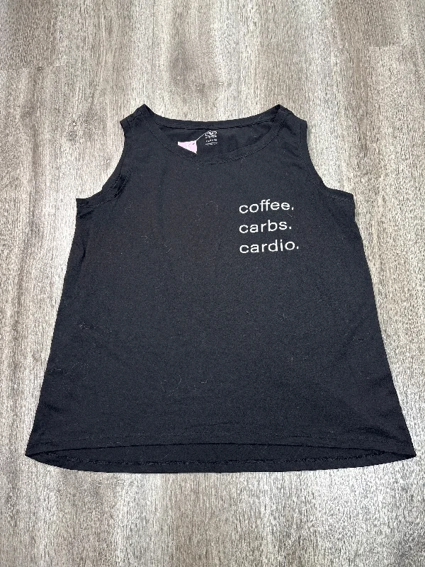 Athletic Tank Top By Athletic Works In Black, Size: L Gym