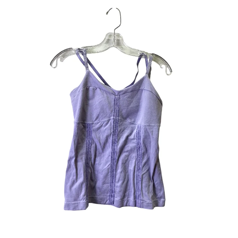 Athletic Tank Top By Lululemon In Purple, Size:S Refined Men's Velvet