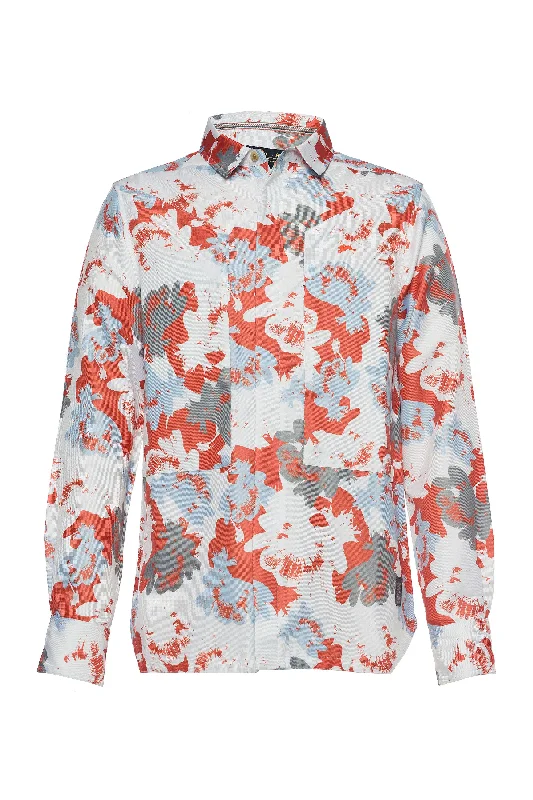 Danny | Printed Woven Shirt Trendy Men's Bucket