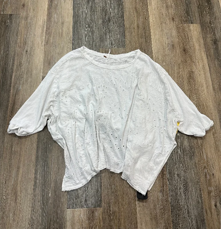 Top Long Sleeve By Free People In White, Size: L Street