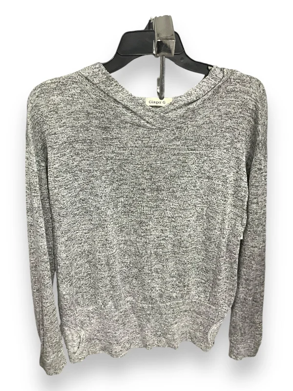 Top Long Sleeve By Ginger G In Grey, Size: M Earthy Men's Hemp