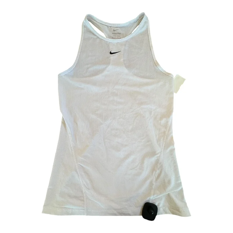 Athletic Tank Top By Athleta In White, Size:Xs Confident Men's Power